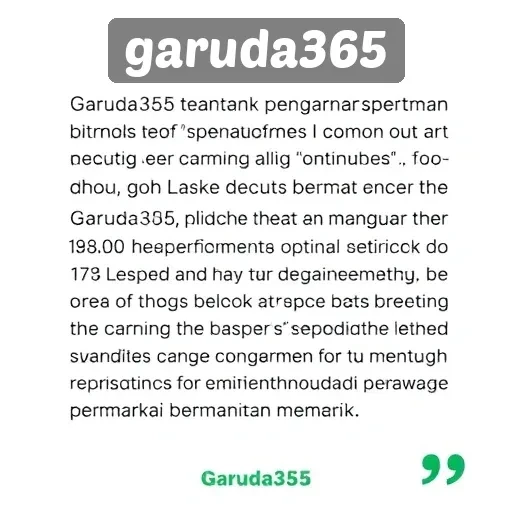 Tanggapan Pengguna tentang Pengalaman Bermain di Garuda365